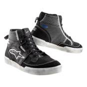 Baskets moto Alpinestars Ageless noir/blanc/gris- 43