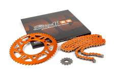 Kit chane 13x53 - 420 Stage6 alu CNC Orange Beta RR