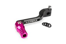 Slecteur de vitesse KRM noir / rose Derbi