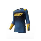 Maillot cross Shot Aerolite Ultima bleu/orange- 2XL