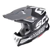Casque cross Scorpion VX-22 Air MIPS Updown noir/blanc/gris mat- XS