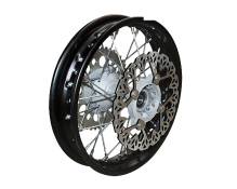 Roue arrire 12" avec disque et couronne 4 trous YCF