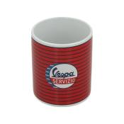 Tasse Vespa Servizio rayure bleu/rouge