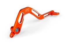 Pdale de frein STR8 Lighty Derbi alu Orange