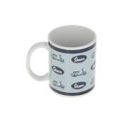 Tasse Vespa Logo bleu