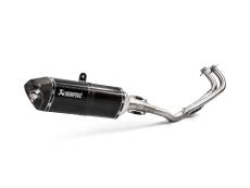 Ligne d'chappement Akrapovic Sym Maxsym 500cc 2020 Carbone