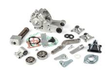 Carter moteur Polini avec support, ressort et pdale