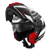Casque modulable Givi X.21 Evo Number noir/blanc/rouge- M