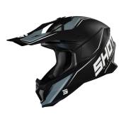 Casque cross Shot Lite Prism noir/blanc/gris mat (ECE 22.05)- 2XL
