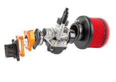 Pack admission High Flow Dell'Orto 21mm Orange AM6 / Derbi