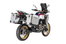 Valise Touratech ZEGA Pro 38/45 - Support gris inclus - Alu