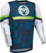 Maillot Moose Racing Sahara bleu/blanc/noir 2X