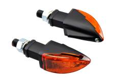 Clignotants Vision Noir / Orange