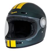 Casque intégral Vespa Racing Sixties vert/jaune- M
