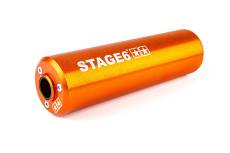Silencieux d'chappement Stage6 50 - 80 droit orange