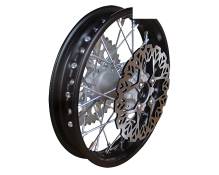 Roue arrire 10" avec disque et couronne Pit Bike YCF50A
