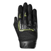 Gants cuir/textile Furygan Shade noir/jaune- S