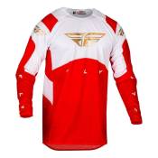 Maillot cross Fly Racing Evo L.E. Podium rouge/blanc/rouge