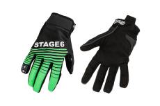 Gants Moto Stage6 Street Pure Vert / Noir XL