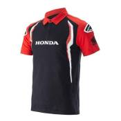 Polo Alpinestars/Honda rouge/noir- 4XL