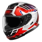 Casque intégral Shoei GT-Air 3 Hike TC-10 noir/blanc/rouge- 2XL