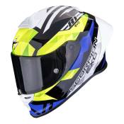 Casque intégral Scorpion Exo-R1 Evo II Air Valere noir/bleu/jaune- S