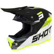 Casque cross Shot FURIOUS CAMO - NEON YELLOW GLOSSY