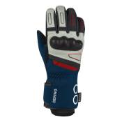 Gants cuir/textile Bering Austral GTX marine/gris/rouge- T8