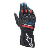 Gants moto Alpinestars Honda SP-8 V3 noir/rouge/bleu- 3XL