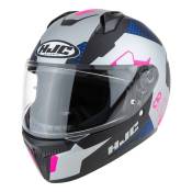 Casque intégral HJC C10 Aspa MC28SF noir/gris/rose mat- L