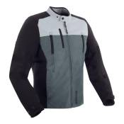 Blouson textile Bering Crosser gris/noir- L
