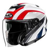 Casque jet HJC i31 Reno MC21 blanc/bleu/rouge brillant- M
