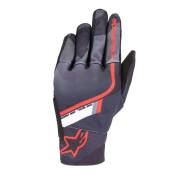 Gants textile Alpinestars Reef noir/camo gris/rouge brillant- S
