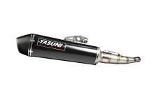 Pot d'chappement Yamaha Xmax 125cc Yasuni 4 Black Carbone