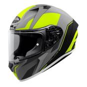 Casque intégral Airoh Valor jaune fluo/gris mat- S
