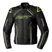 Blouson textile RST S-1 noir/gris/jaune fluo- M
