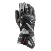 Gants textile/cuir Ixon MS-Drakkar noir/gris/rouge- 3XL