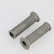 Poignes Domino Style Gris 120mm Open End