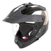 Casque Trail/Adventure Nolan N70-2 X Selvado 347 noir/gris/blanc/sable