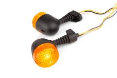 Clignotants Derbi Senda et Beta RR Carbone / Transparent