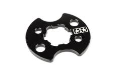 Plaque pignon sortie de bote Derbi Stage6 Noir
