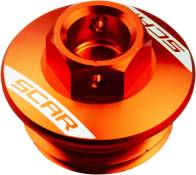 Bouchon de remplissage d'huile aluminium KTM / Husqvarna orange