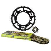 Kit chane Alu noir 13x53 - 428 Doppler Sherco 50cc