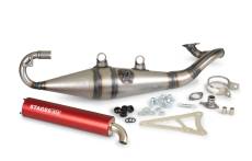 Pot d'chappement MBK Nitro Stage6 Pro Replica MK2 Rouge