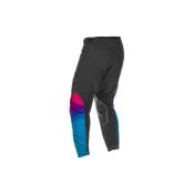 Pantalon cross Fly Racing Kinetic S.E. noir/rose/bleu- US-32