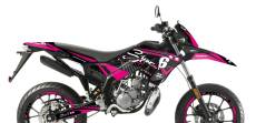 Kit dco Derbi X-Treme 2018 - 2020 Stage6 Rose