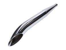 Pot d'chappement Swiing Sidepipe 28/60mm chrom Cyclomoteur