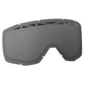 Ecran Masque Scott DOUBLE ACS GRIS - HUSTLE, SPLIT,