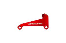 Guide câble d'embrayage Scar aluminium CRF 250 rouge