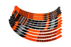 Liseret de jante Scooter 13" Stage6 Orange